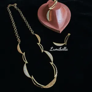 1 Gram Gold Statement Necklace