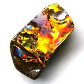 Amazing on Fire set of Queensland Boulder Opal