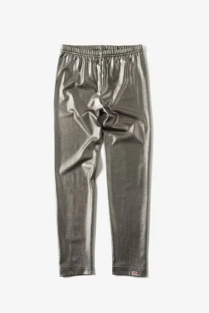 Appaman Shiny Silver Girls Leggings