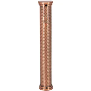 Copper Filigree Mezuzah