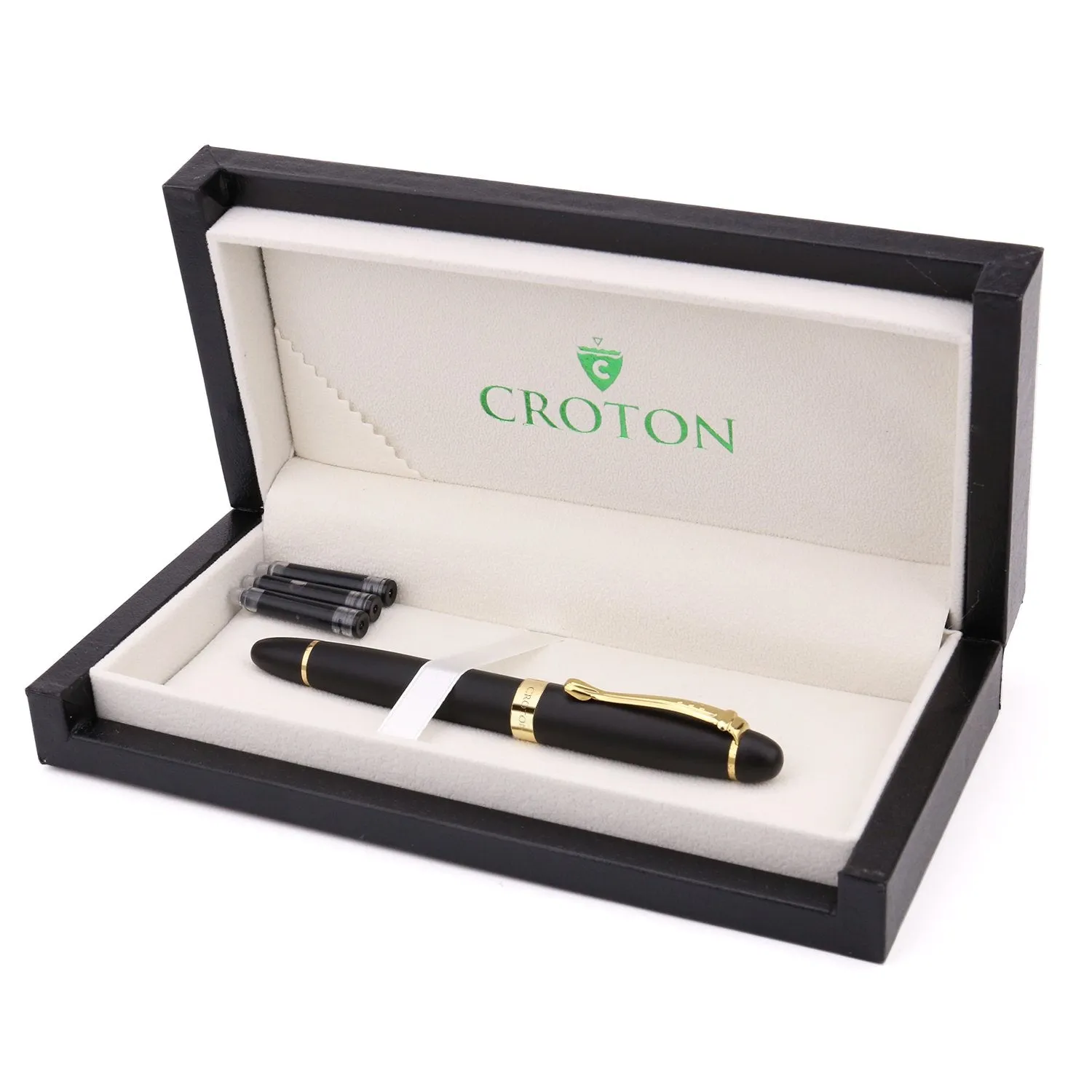 Croton Fountain Pen Matt Black