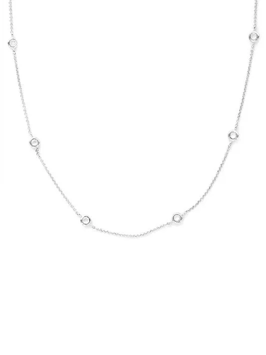 Diamond By the Yard Chain Necklace