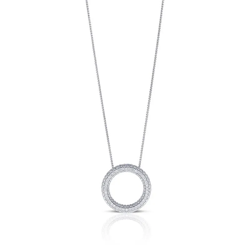 Diamond Circle Necklace