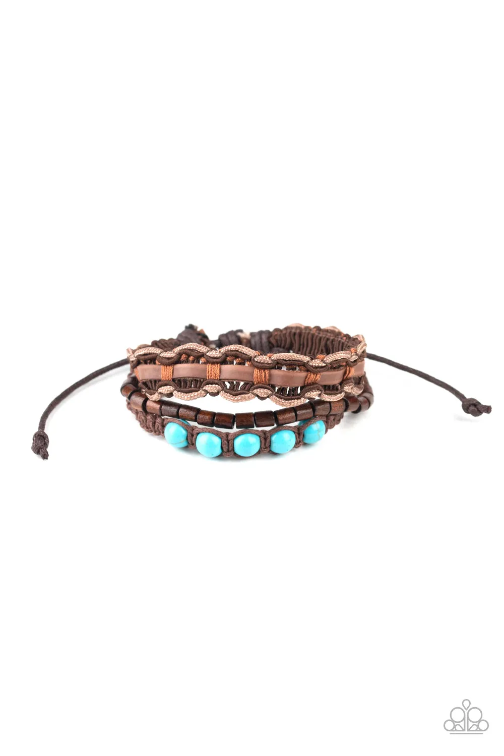 Geo Rio - Blue Bracelet - Paparazzi Accessories