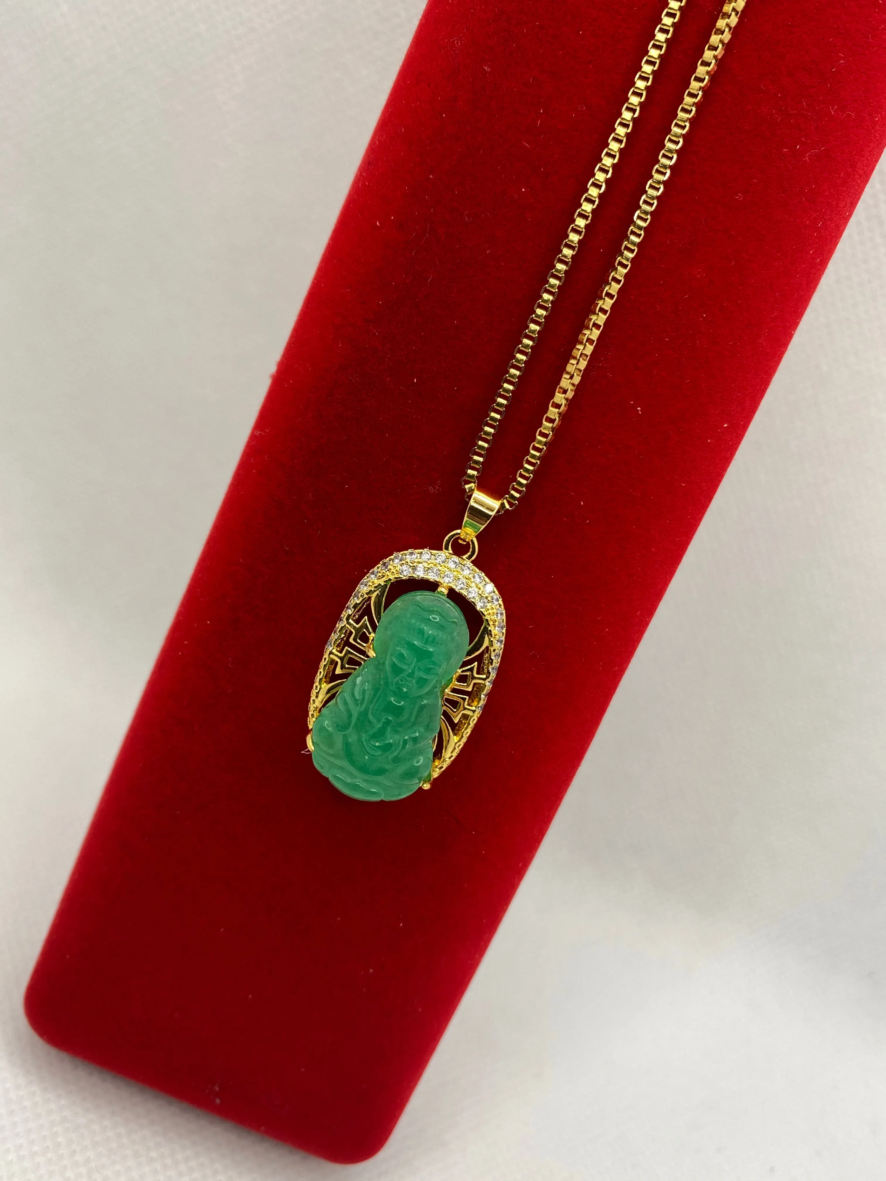 Jade Buddha Necklaces