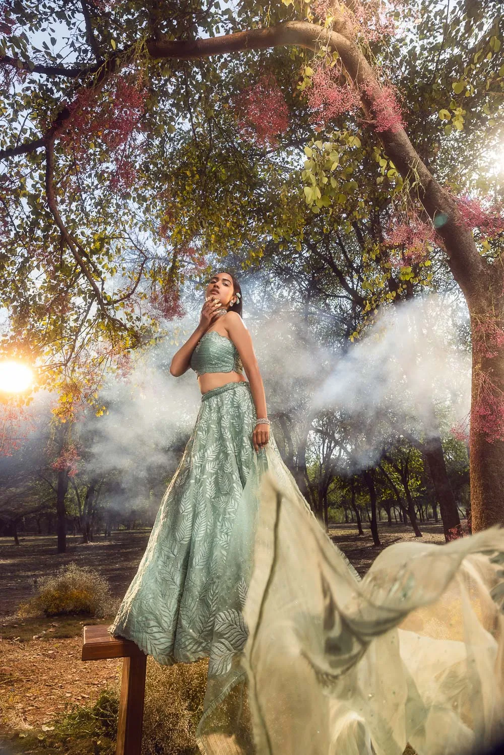 Jade Green Lehenga