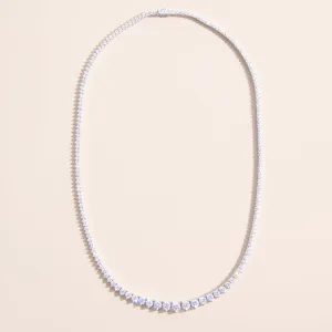 Lab Grown Bold Diamond Graduating Necklace, Nani