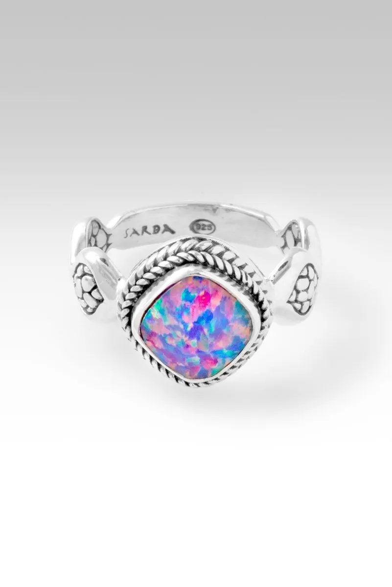 Lasting Change Ring II™ in Multi Lavendar Simulated Opal