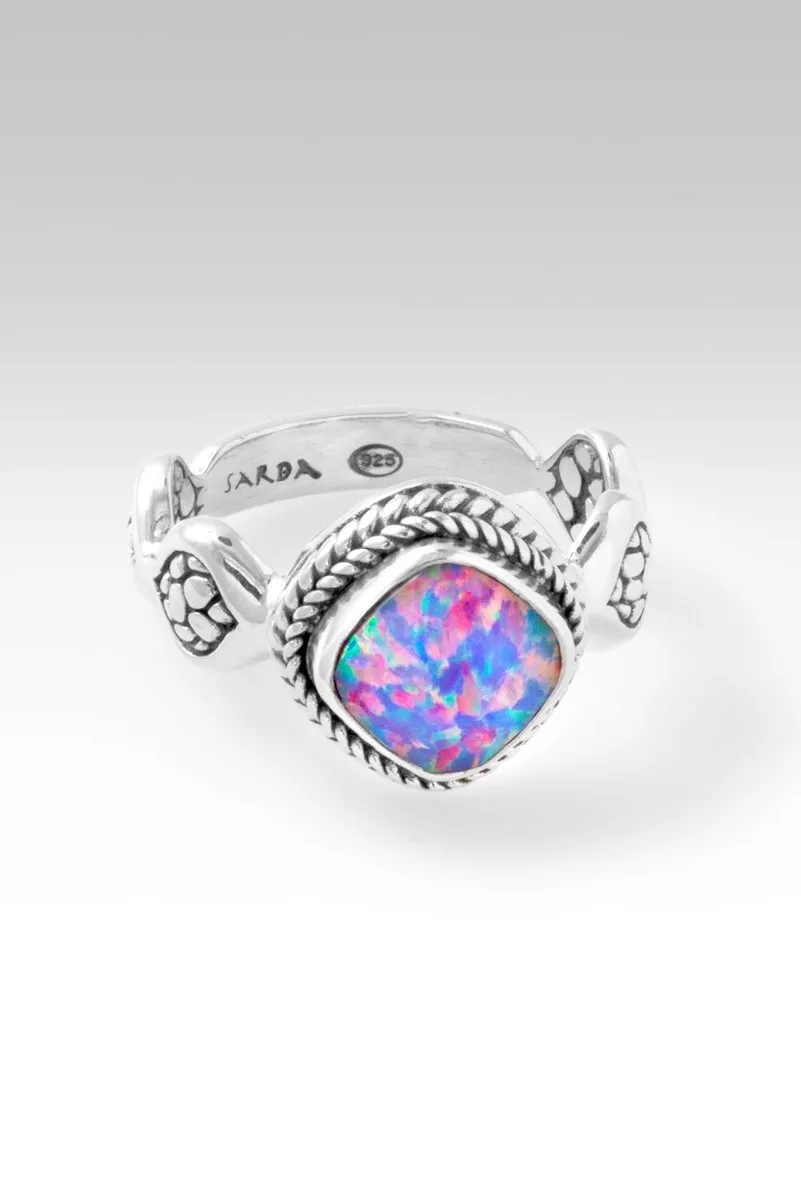 Lasting Change Ring II™ in Multi Lavendar Simulated Opal