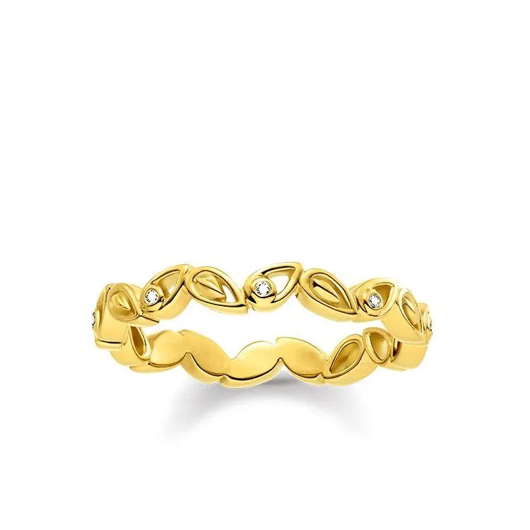 LOTUS PETALS DIAMOND RING