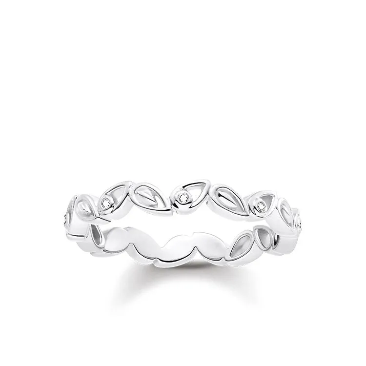 LOTUS PETALS DIAMOND RING