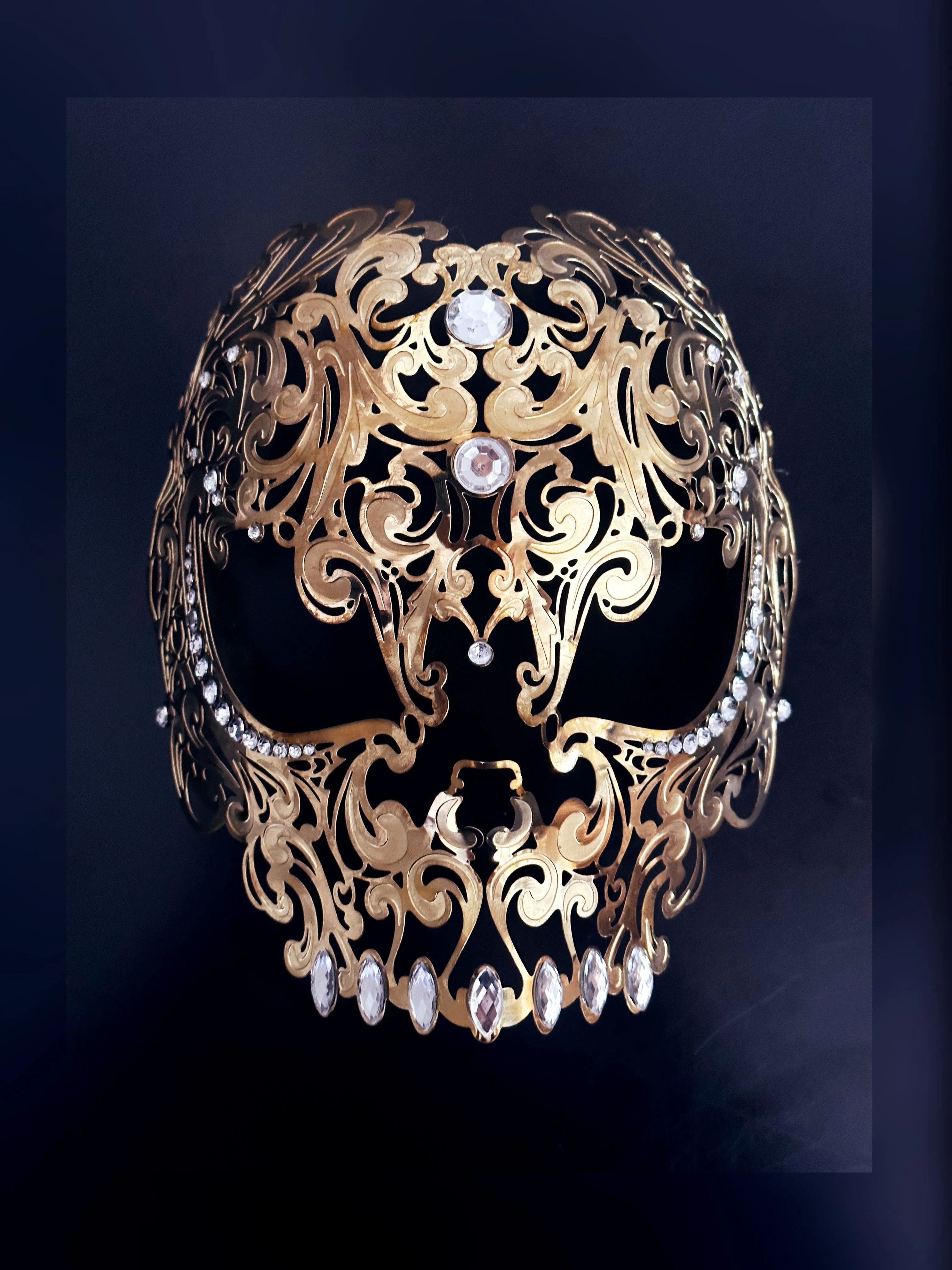 Metal Skull - Gold