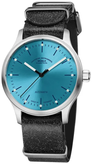 MG Watch Panova Turquoise Bue Leather