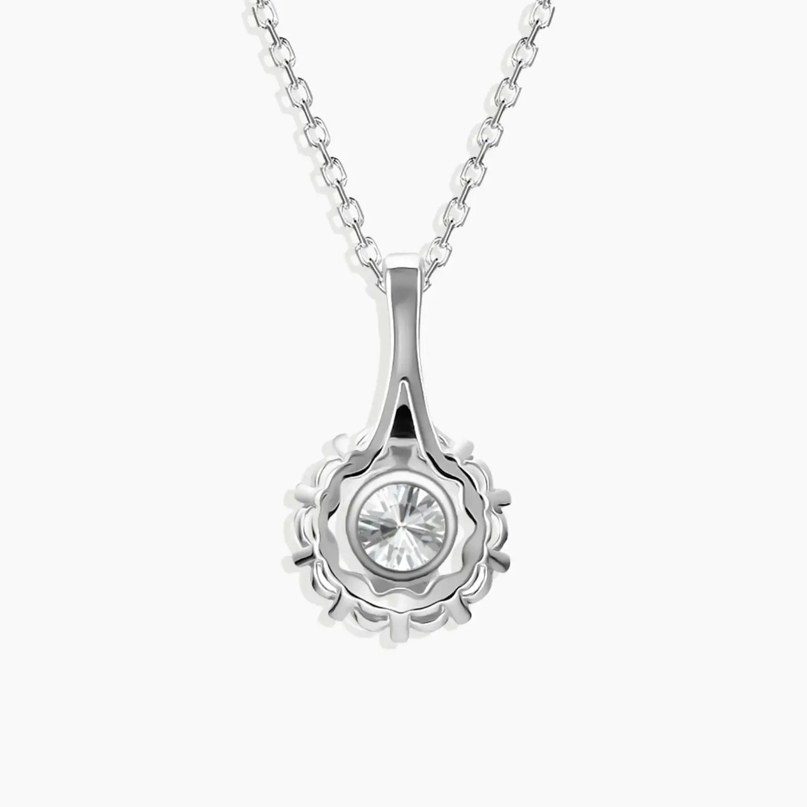 Moissanite Sparkle Pendant