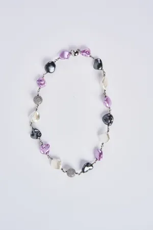 Multi Shell Beaded Necklace