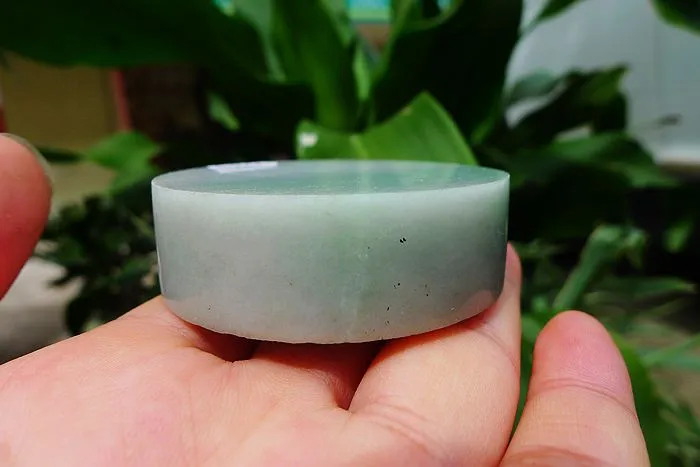 Natural Jade Rough Jadeite Raw (132g,5.4X1.65cm)