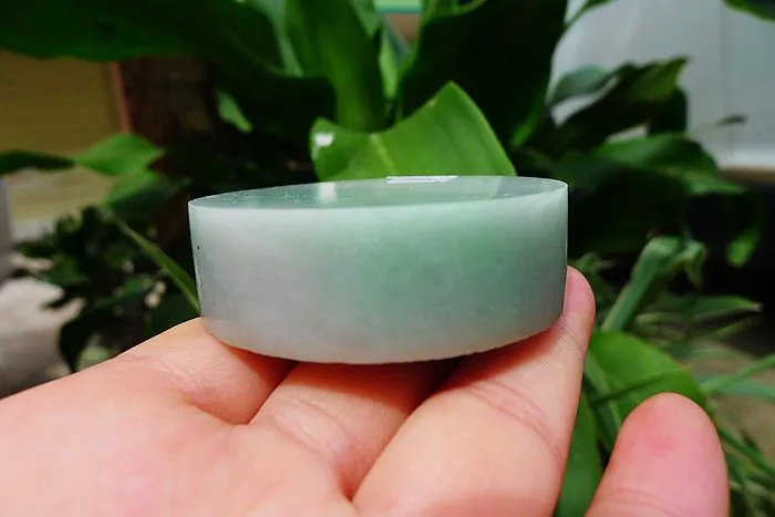 Natural Jade Rough Jadeite Raw (132g,5.4X1.65cm)