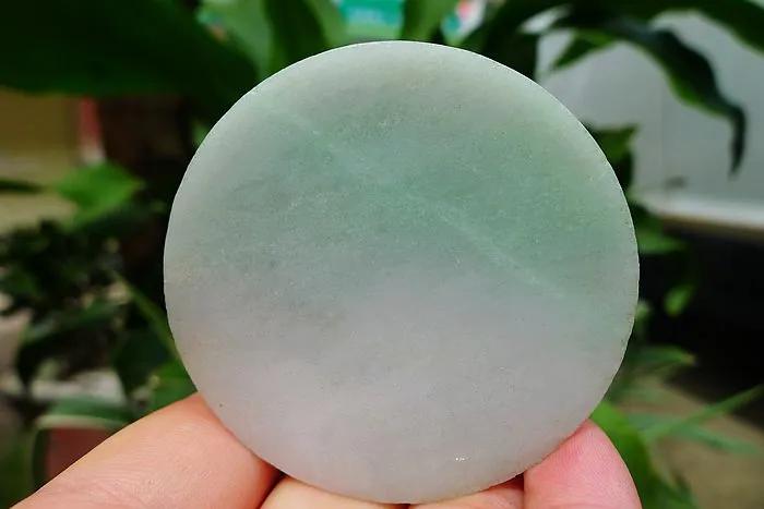 Natural Jade Rough Jadeite Raw (132g,5.4X1.65cm)