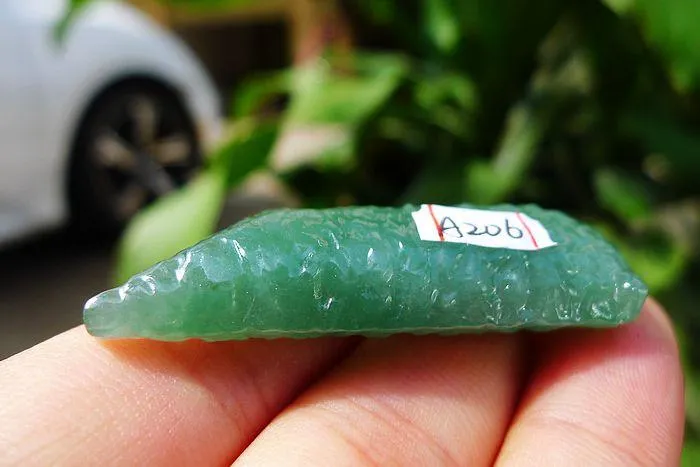 Natural Jade Rough Jadeite Raw (15g,4.6X1.75X1cm)