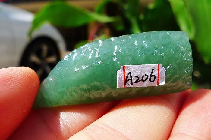 Natural Jade Rough Jadeite Raw (15g,4.6X1.75X1cm)