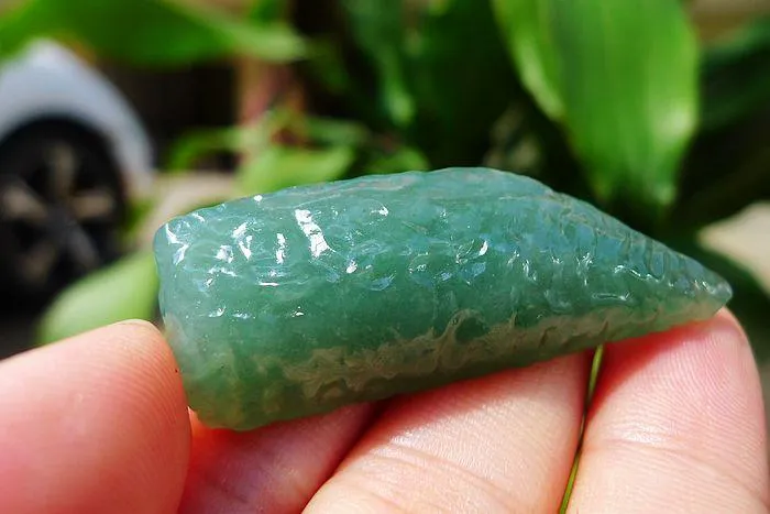 Natural Jade Rough Jadeite Raw (15g,4.6X1.75X1cm)