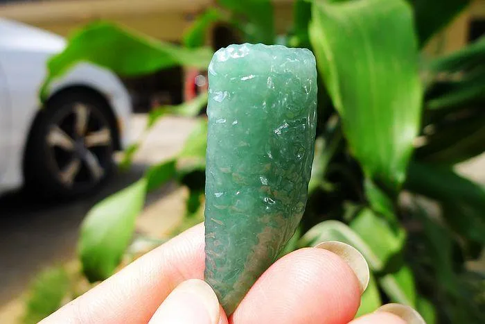 Natural Jade Rough Jadeite Raw (15g,4.6X1.75X1cm)