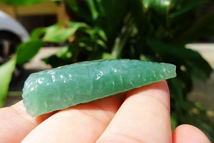 Natural Jade Rough Jadeite Raw (15g,4.6X1.75X1cm)