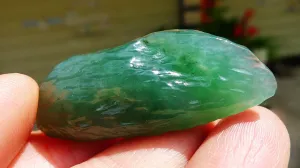 Natural Jade Rough Jadeite Raw (18g,4.6X1.9X1.2cm)