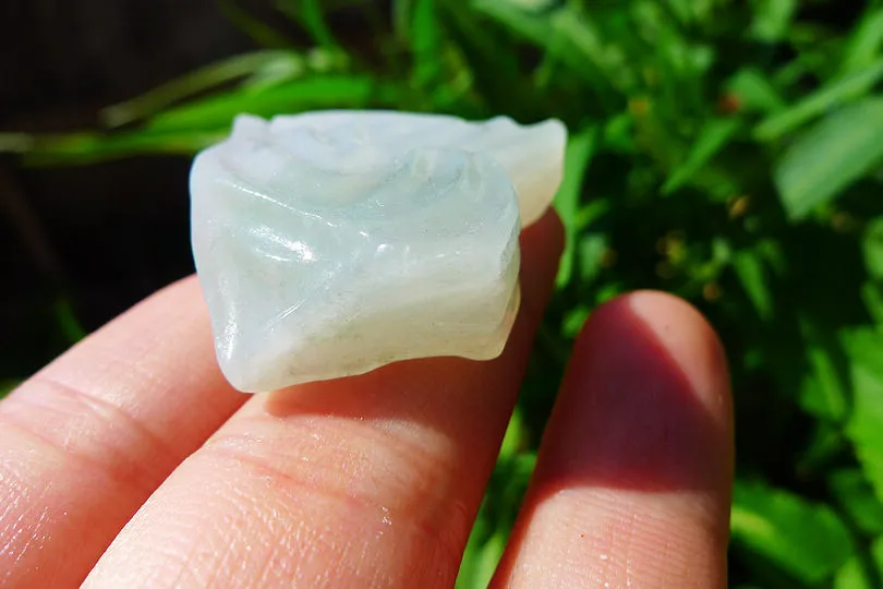 Natural Jade Rough Jadeite Raw (19g,3.3X2.9X1cm)