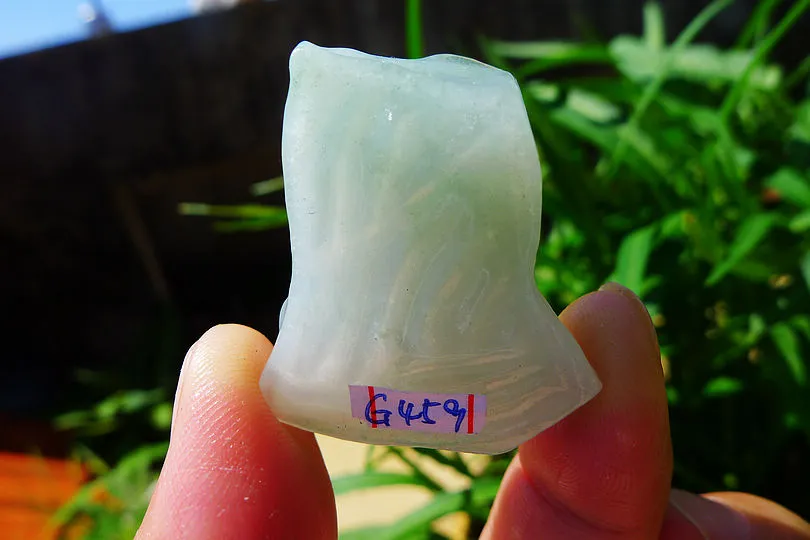 Natural Jade Rough Jadeite Raw (19g,3.3X2.9X1cm)