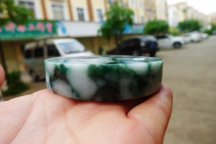 Natural Jade Rough Jadeite Raw (237g,7.4X1.6cm)