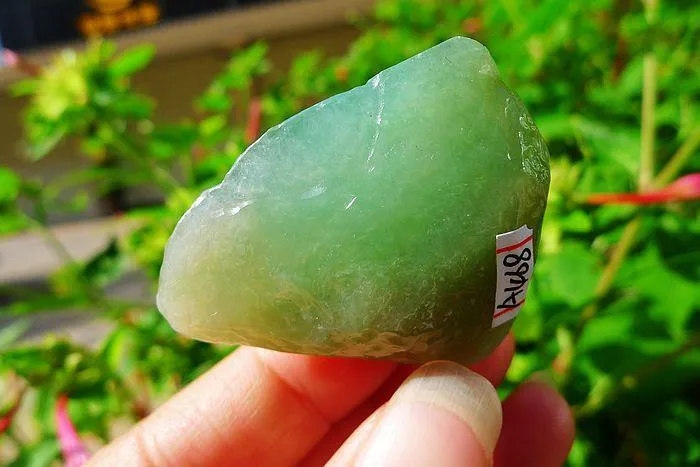 Natural Jade Rough Jadeite Raw (30g,4.4X4.2X1.25cm)