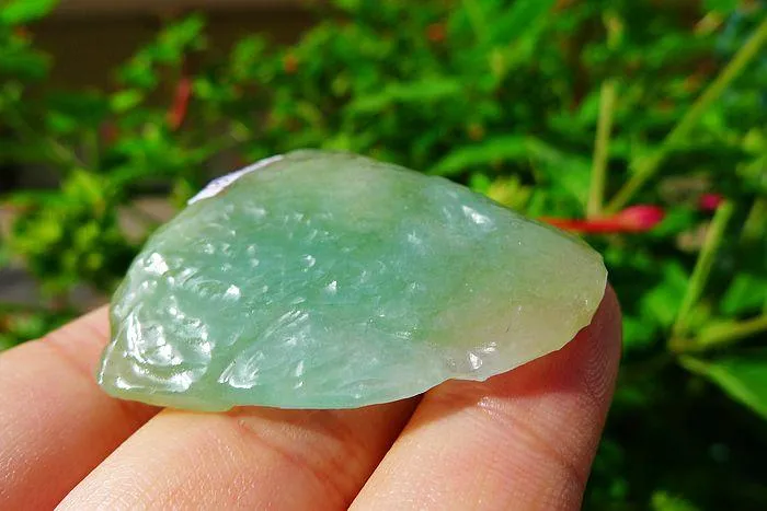 Natural Jade Rough Jadeite Raw (30g,4.4X4.2X1.25cm)