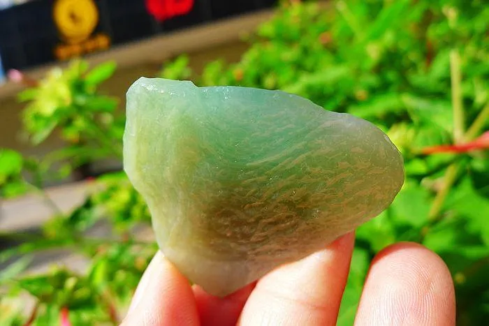 Natural Jade Rough Jadeite Raw (30g,4.4X4.2X1.25cm)