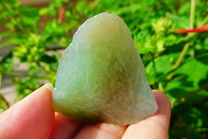 Natural Jade Rough Jadeite Raw (30g,4.4X4.2X1.25cm)