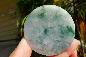 Natural Jade Rough Jadeite Raw (61g,5.3X0.8cm)