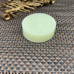 Natural Kunlun Jade Rough Nephrite Raw (123g,5.5X1.7cm)