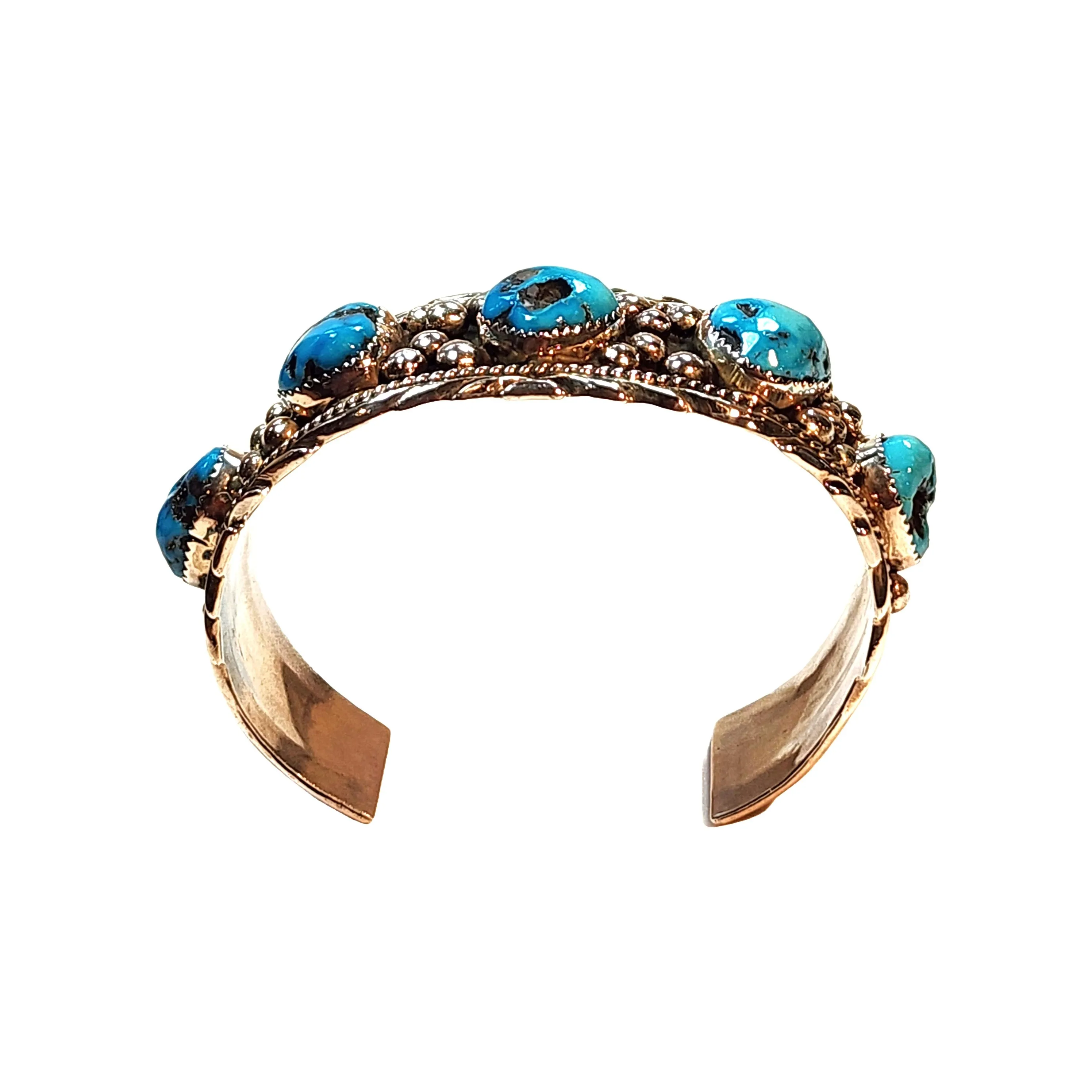 Navajo Kingman Turquoise Bracelet