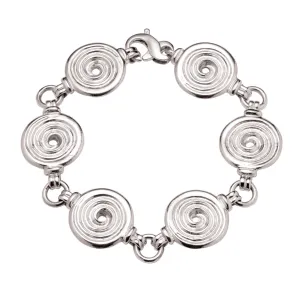 Ndoro Link Bracelet in Silver