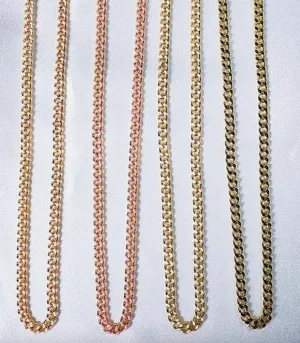 NEON CHUNKY CHAIN NECKLACE (3 COLORS)