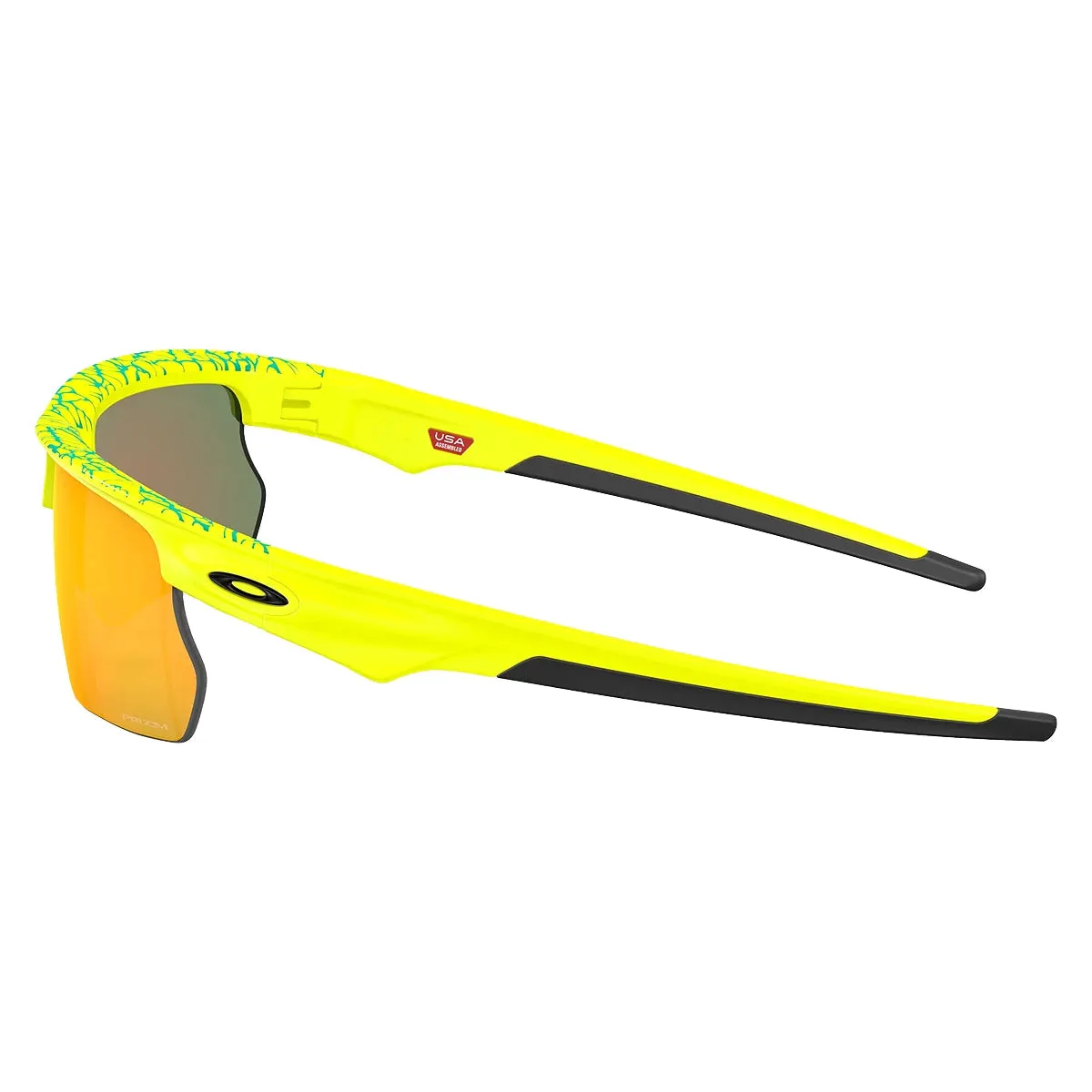 OAKLEY Bisphaera Eyewear Inner Spark - Matte Tennis Ball Yellow/Celeste Neuron Prizm Ruby