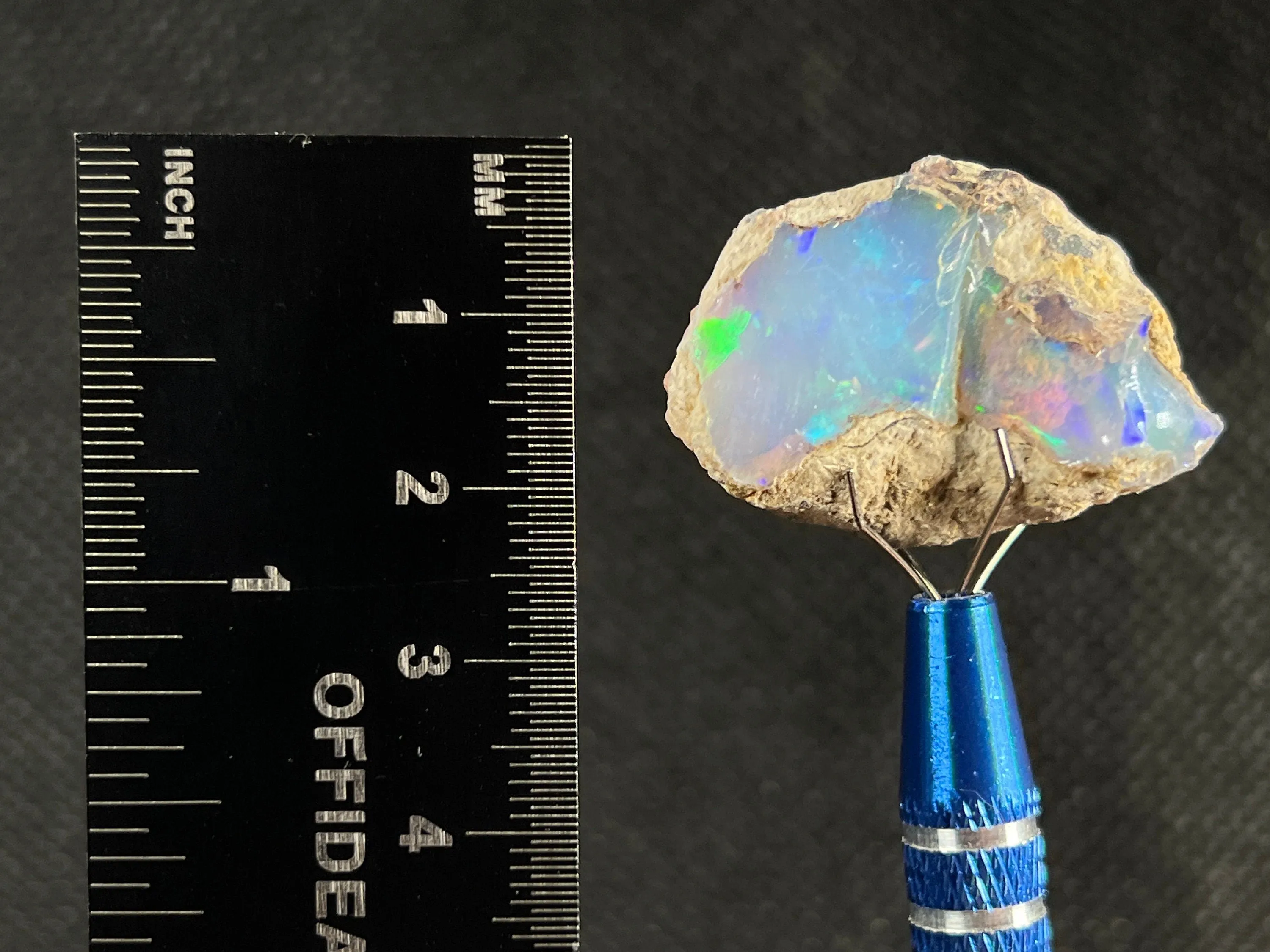 OPAL Raw Crystal - 4A , Cutting Grade - Opal Jewelry Making, Certified Opal Gemstone, Welo Opal, 50631