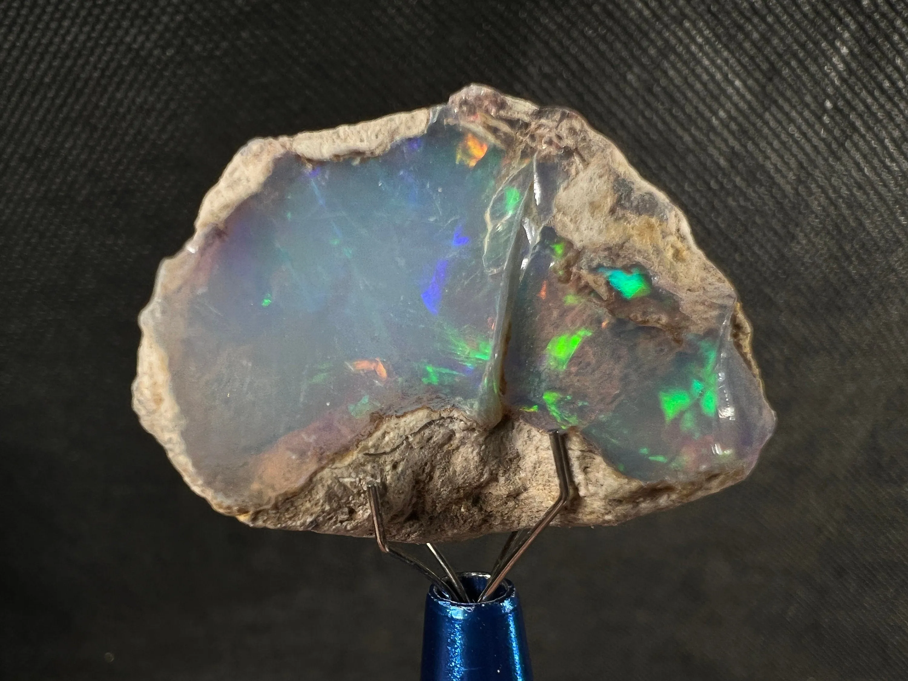 OPAL Raw Crystal - 4A , Cutting Grade - Opal Jewelry Making, Certified Opal Gemstone, Welo Opal, 50631