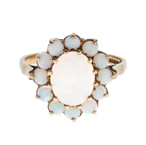 Oval Opal Ring