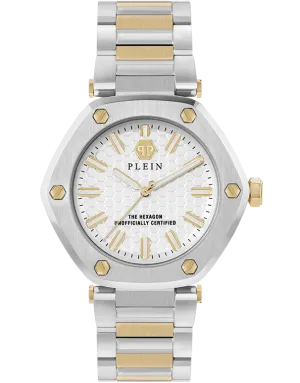 Philipp Plein - Quartz Hexagon Two-Tone 38MM Watch - PW1BA0523 - 788085