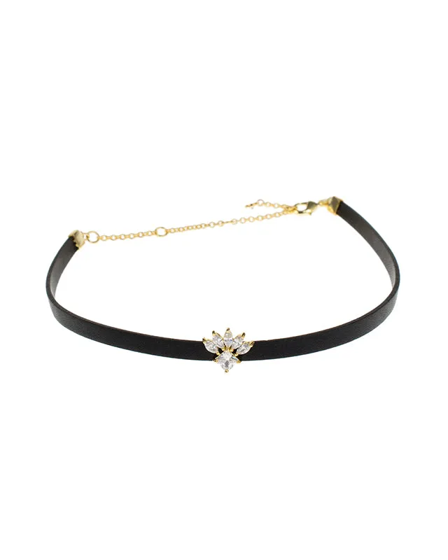 Princess and Marquise Cut Choker