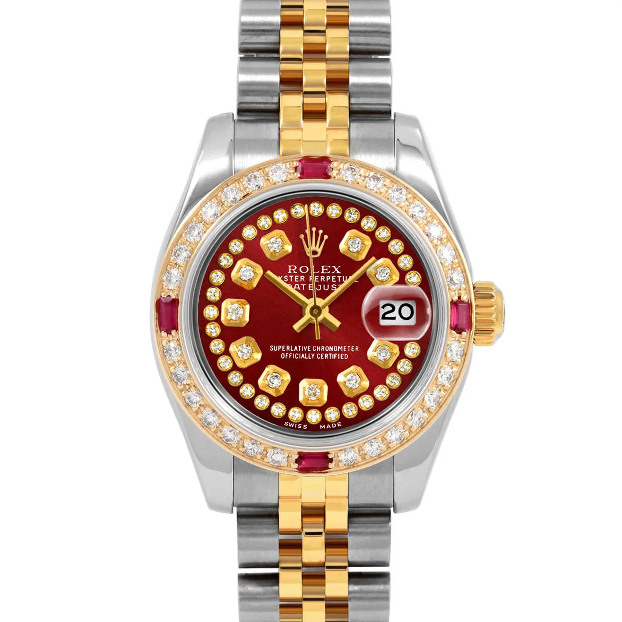 Rolex Datejust 26mm | 179173-RED-STRD-4RBY-JBL