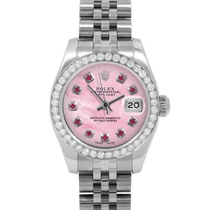 Rolex Datejust 26mm | 179174-PMOP-RBY-AM-BDS-JBL