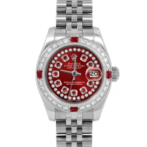 Rolex Datejust 26mm | 179174-RED-STRR-4RBY-JBL