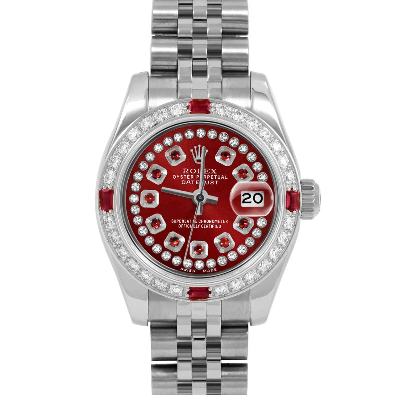 Rolex Datejust 26mm | 179174-RED-STRR-4RBY-JBL